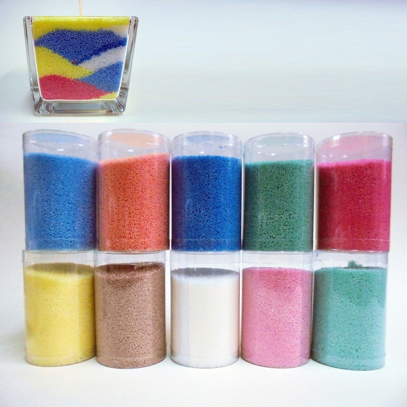 Granulated Scented Candle Wax - 4 oz. pack.-Pick up a color - w/o glass jar - $2.49