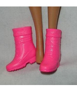 Barbie doll shoes Ankle high pink hiker hiking boots vintage 90s Mattel ... - €8,68 EUR