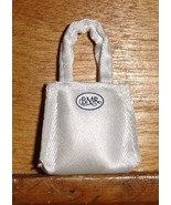 Barbie doll purse white satin vintage monogram initials BMR   Millicent ... - $9.99