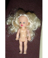 Barbie sister Kelly doll friend light blond hair messy curls no bangs vi... - £6.28 GBP