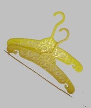 Barbie doll accessory lot two yellow swirl display hangers vintage and repro - £6.28 GBP
