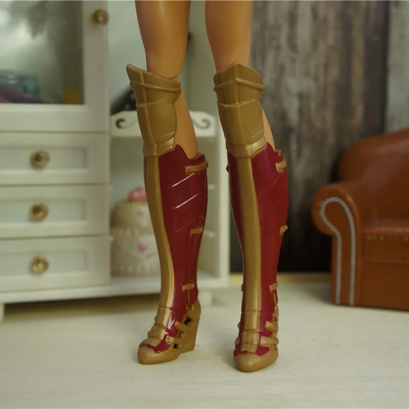 Lady Doll Shoes for Princess Fashion Female Doll Boots Shoes Dolls Accessories - £7.65 GBP