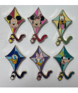 WDW Disney Parks 2004 Cast Lanyard Series Kites Collection Pins - £19.56 GBP