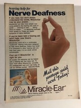 1988 Miracle Ear Vintage Print Ad Advertisement pa12 - £5.44 GBP