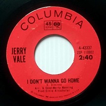 Jerry Vale - Where Were You When I Needed You / I Don&#39;t Wanna Go Home [7&quot; 45] - £2.68 GBP