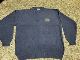 University of Toledo Pullover Sweater Vintage - McBriar Men&#39;s Blue Med S... - £7.84 GBP