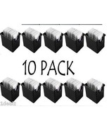 Plastic Sugar Packet Holder Caddy 10 PACK BLACK BRAND NEW FEDEX SHIPPING... - £43.02 GBP