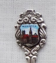 Collector Souvenir Spoon Germany Munchen Munich Town Hall Frauenkirche - £11.93 GBP
