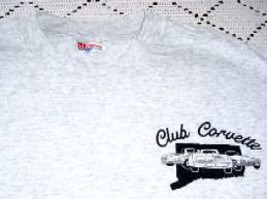 CHEVY CORVETTE CLUB ~ T SHIRT (XL) - $12.95