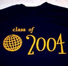 BENTLEY COLLEGE CLASS OF 2004 ~ T SHIRT (L) - $12.95