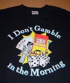 GAMBLING ~ COMEDY CENTRAL T SHIRT (XL) New! - $12.95