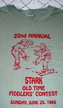 New! Stark Maine Fiddlers Contest T Shirt (L) - £10.35 GBP