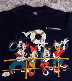 PORTLAND YARMOUTH FERRY - Disney T Shirt (M) - $12.95
