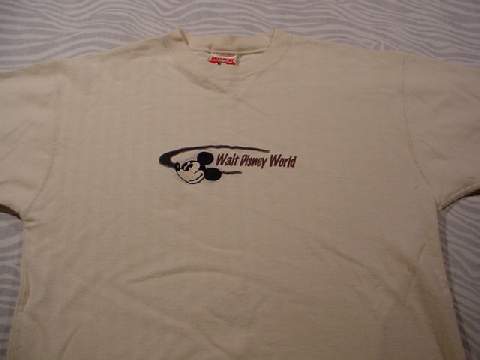 WALT DISNEY WORLD ~ COTTON TWILL SHIRT (L) - $12.95