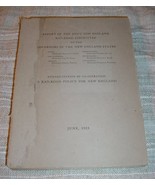 REPORT OF JOINT NEW ENGLAND RAILROAD COMMITTEE TO GOVERNORS (1923) - $1,504.26 MXN