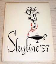 COLORADO WOMAN&#39;S COLLEGE 1957 SKYLINE YEARBOOK - £43.96 GBP