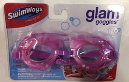Swim Pool Games - Swimways - Glam Goggles Kids Pink New 12455-pink - £7.82 GBP