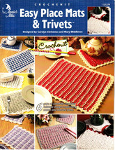 Crochenit Easy Place Mats & Trivets~Christmas/Middleton (2002,Crochet Paperback) - $5.00