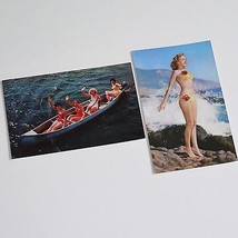 Pocono Mountains - Pennsylvania - 2 X Postcards Bathing Beauty / Cheesecake 60&#39;s - £7.02 GBP
