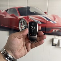 OEM Mercedes Keyless Remote Fob + Oem Key Mercedes Benz NBGDM3 - £35.16 GBP