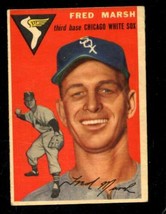 1954 Topps #218 Fred Marsh Good+ White Sox *X65841 - £3.08 GBP