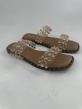 Corkys Hey Girl Magnet Sandals Womens 10 Studded Slip On Flat Embellishe... - $18.69