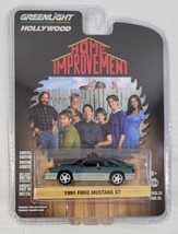 Y) Greenlight Hollywood 1991 Ford Mustang GT Home Improvement Diecast 1:64 - $11.87