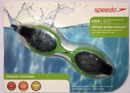 Speedo Kids Scuba Giggles Swim Goggles - Age 3-8 Years - Green with Black Lenses - $15.00