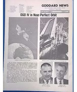 NASA Goddard News &amp; Inside Goddard newsletters August 7 1967 Lunar Explo... - $9.89