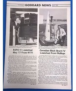 NASA Goddard News &amp; Inside Goddard newsletters May 27 1968 - $9.89