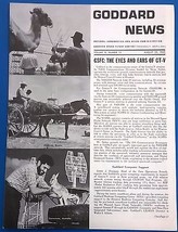 NASA Goddard News &amp; Inside Goddard newsletters August 23 1965 - £7.87 GBP