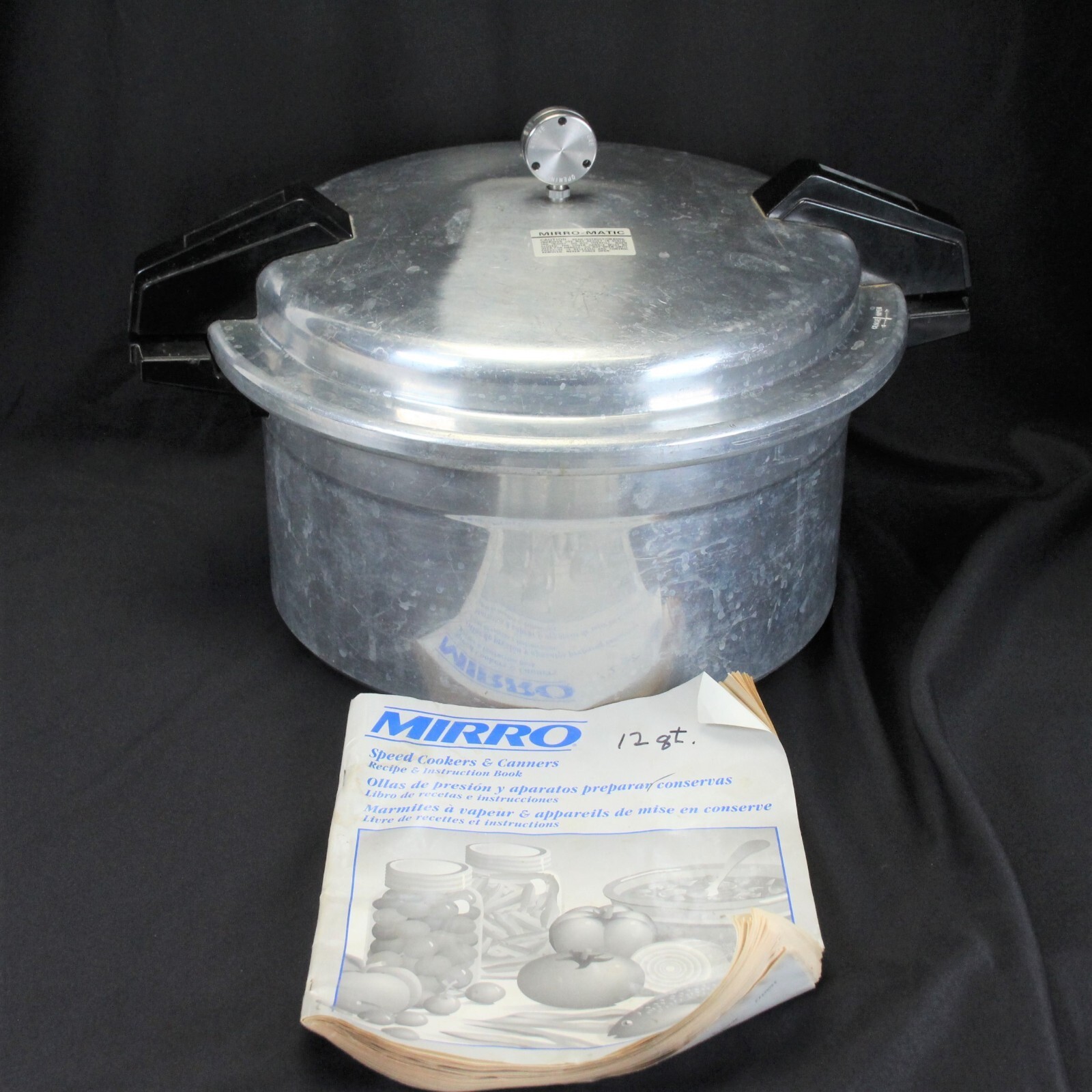 Mirro Pressure Cooker Canner M-0512 12 Quart TESTED - $78.39