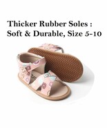 Donut Toddler Sandals Baby Sandals Buckle belt Leather Baby Shoes Toddle... - $31.52 CAD