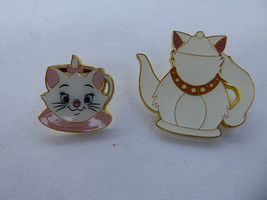 Disney Trading Pins 160393 Loungefly - Marie &amp; Duchess Set - Character Tea - £21.64 GBP