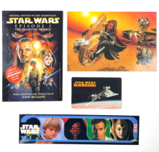 Star Wars Insider Vtg Phantom Menace Membership Card Postcards Bookmark 4 Pc Lot - $24.04