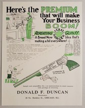1931 Print Ad Repeating Texas Ranger Toy Gun Premiums Donald Duncan Chicago,IL - £18.01 GBP