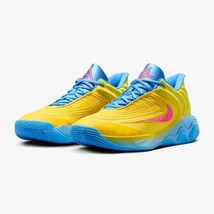 Nike Giannis Immortality 4 EP Lightening/Hyper Pink-University Blue FQ36... - $109.00