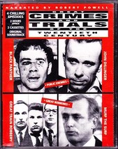 PUBLIC ENEMIES / ROBBERIES 20th Century Great Crimes &amp; Trials Audio Cass... - £9.63 GBP