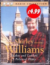 SNAKES &amp; LADDERS by SHIRLEY WILLIAMS Sealed Double Audio Cassette BBC Radio - $12.25