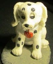 CUTE DALMATIAN PUPPY DOG FIGURINE BY PRICE PRODUCTS - £3.20 GBP