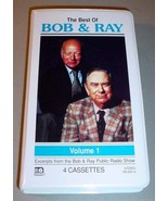 BEST OF BOB &amp; RAY VOL. 1 PBS RADIO SHOW 4 Cassettes Set - £19.77 GBP