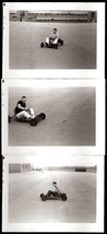 (3) New England Go Kart Racing Vintage 1959 Photos - £11.72 GBP
