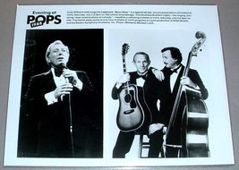 Andy Williams &amp; Smothers Brothers   Pbs Tv Promo Photo - £11.75 GBP
