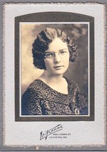Constance Davis Cabinet Photo - Edward Little High School, Auburn Maine (1930) - £13.95 GBP