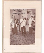 DAVE HOFFMAN TRIO 1959 Admiral TV Convention Souvenir Photo &amp; Folder - $39.75