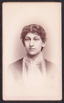 E. Gertrude Dudley Cdv Carte De Visite Photo   Wakefield, Ma (1884) - £13.84 GBP
