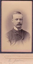 Dr. Judson CDV Carte de Visite Photo - Milford, Massachusetts - £14.10 GBP