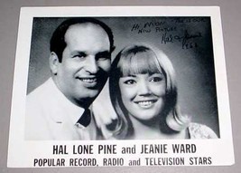 HAL LONE PINE &amp; JEANIE WARD LITHO #2 - Country Singers - £23.59 GBP