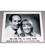 HAL LONE PINE &amp; JEANIE WARD LITHO #2 - Country Singers - $30.00