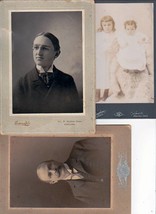 Harry S. Webb &amp; Family (3) Cabinet Card Photos   Glendale, Ca Webb Dept. Store - £76.30 GBP